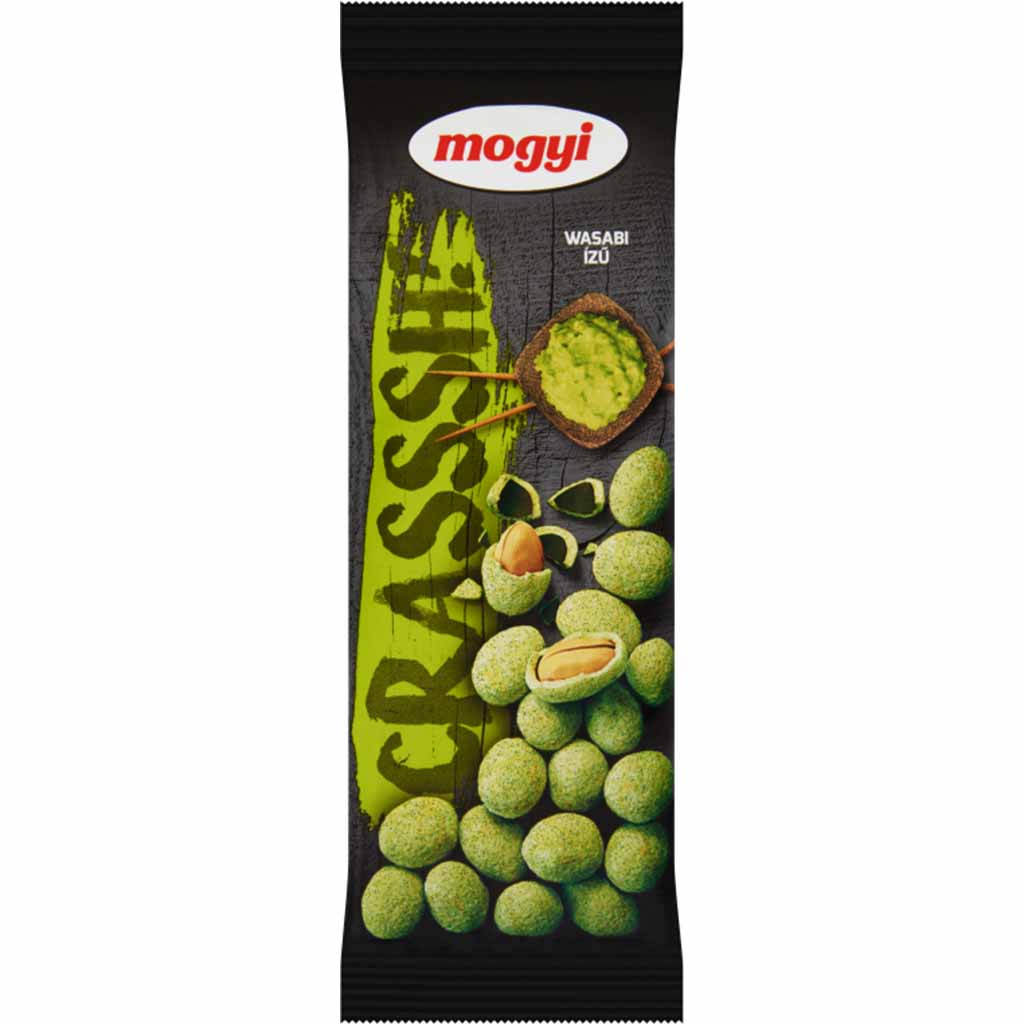 mogyi Wasabi Erdnüsse 60g MHD:5.10.24
