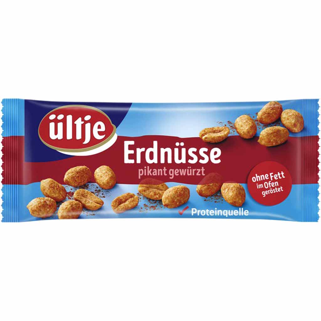 ültje Erdnüsse pikant gewürzt 20 x 50 g = 1 kg