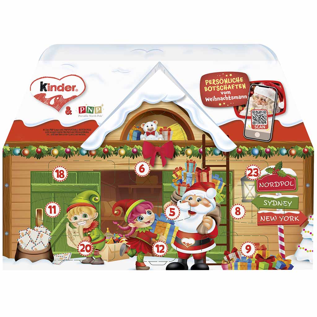 kinder Mix Adventskalender 3D-Haus 234g, 8000500294772