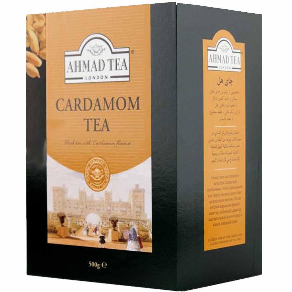 AHMAD TEA schwarzer Tee mit Kardamon 500g MHD:15.12.22