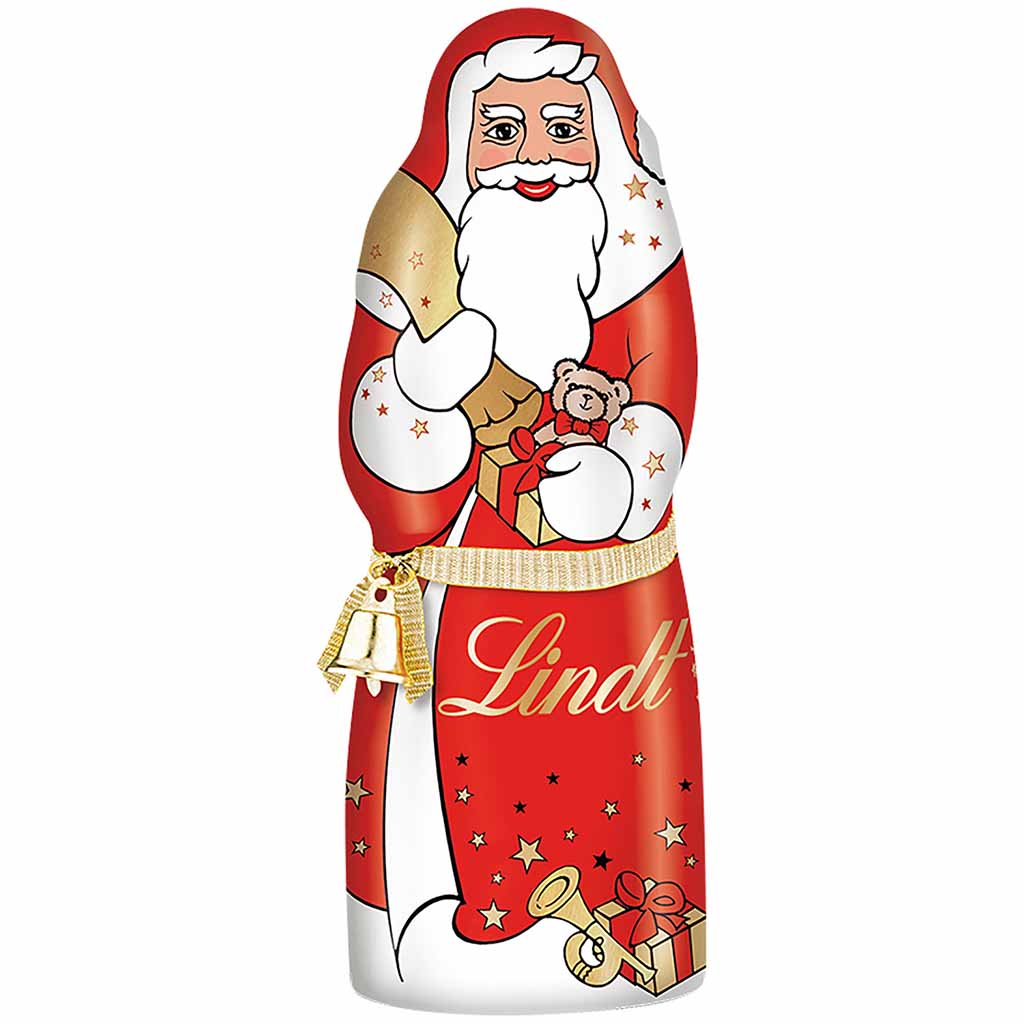 Lindt Weihnachtsmann 125g Vollmilch Schokolade, 4000539770708