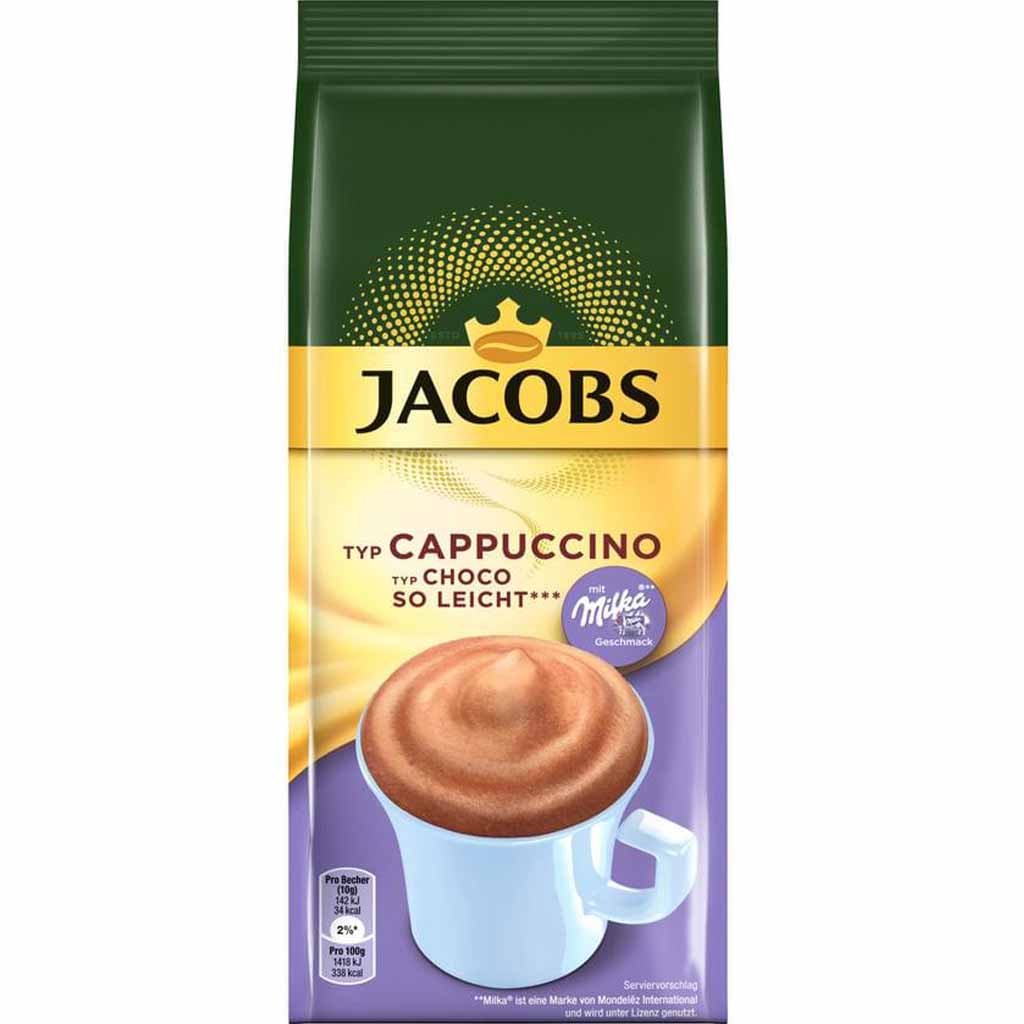 Jacobs Cappuccino Milka Choco so leicht 400g MHD:28.2.25