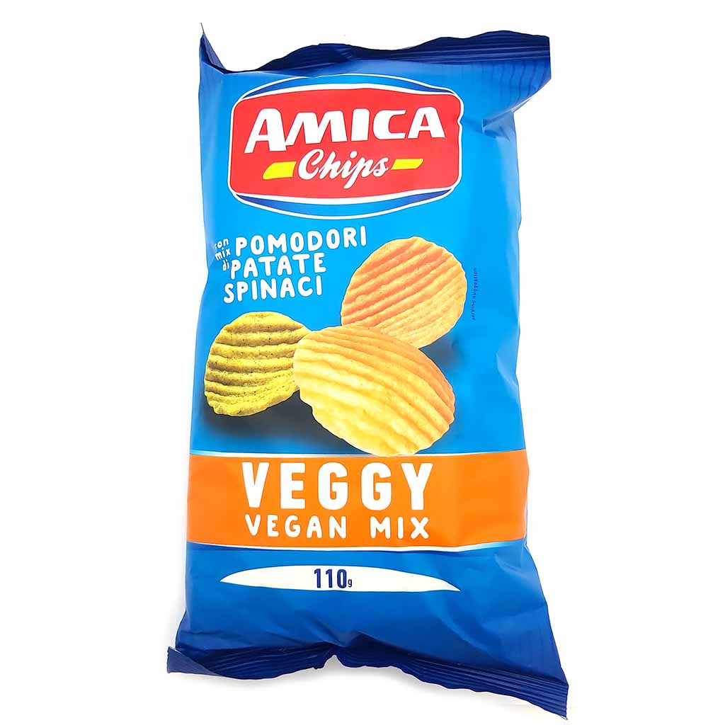 Amica Chips Potato Snack Veggy 110g