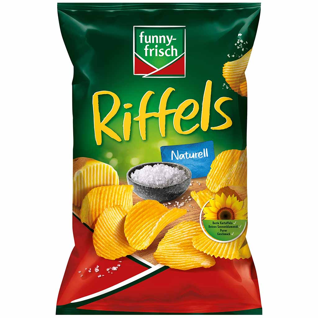 funny frisch Riffels Naturell 150g MHD:30.9.24