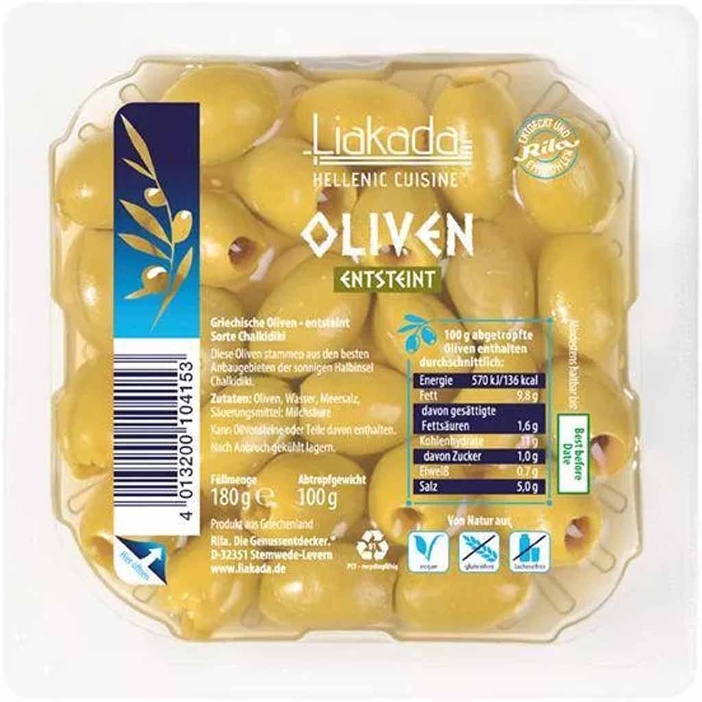 Liakada Oliven entsteint 100g MHD:21.2.25