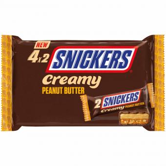 Snickers Creamy Peanut Butter 4x 36,5g 146g