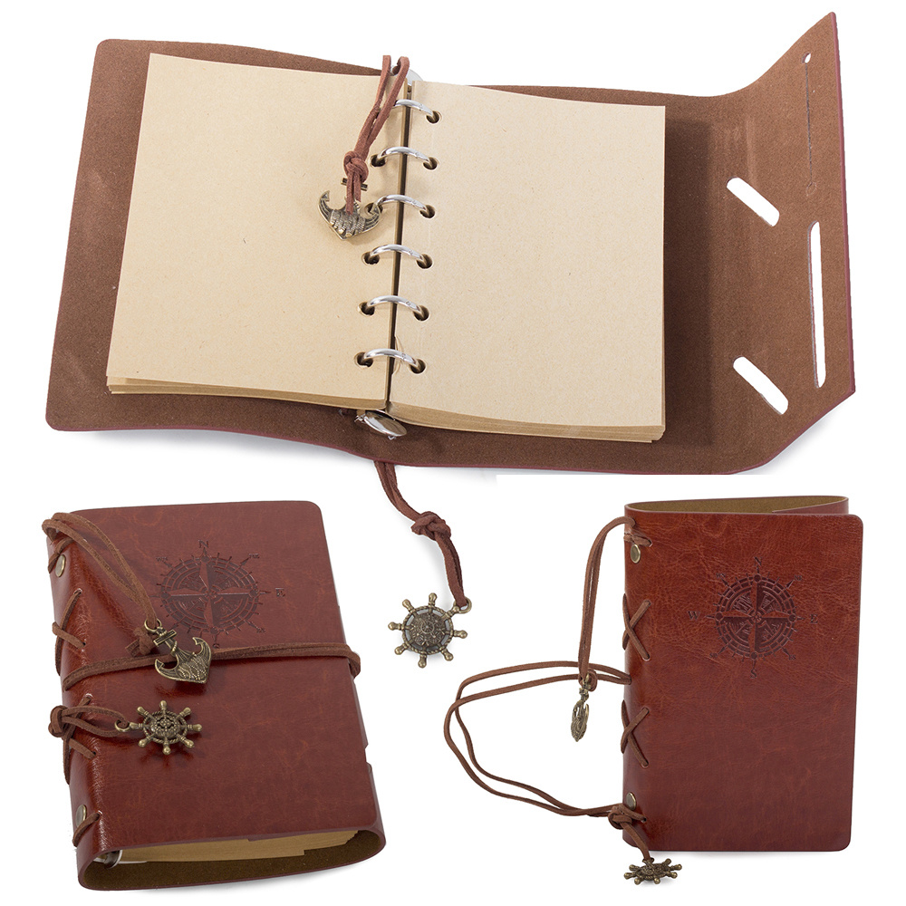 Reisenotizbuch im Retro-Vintage-Stil