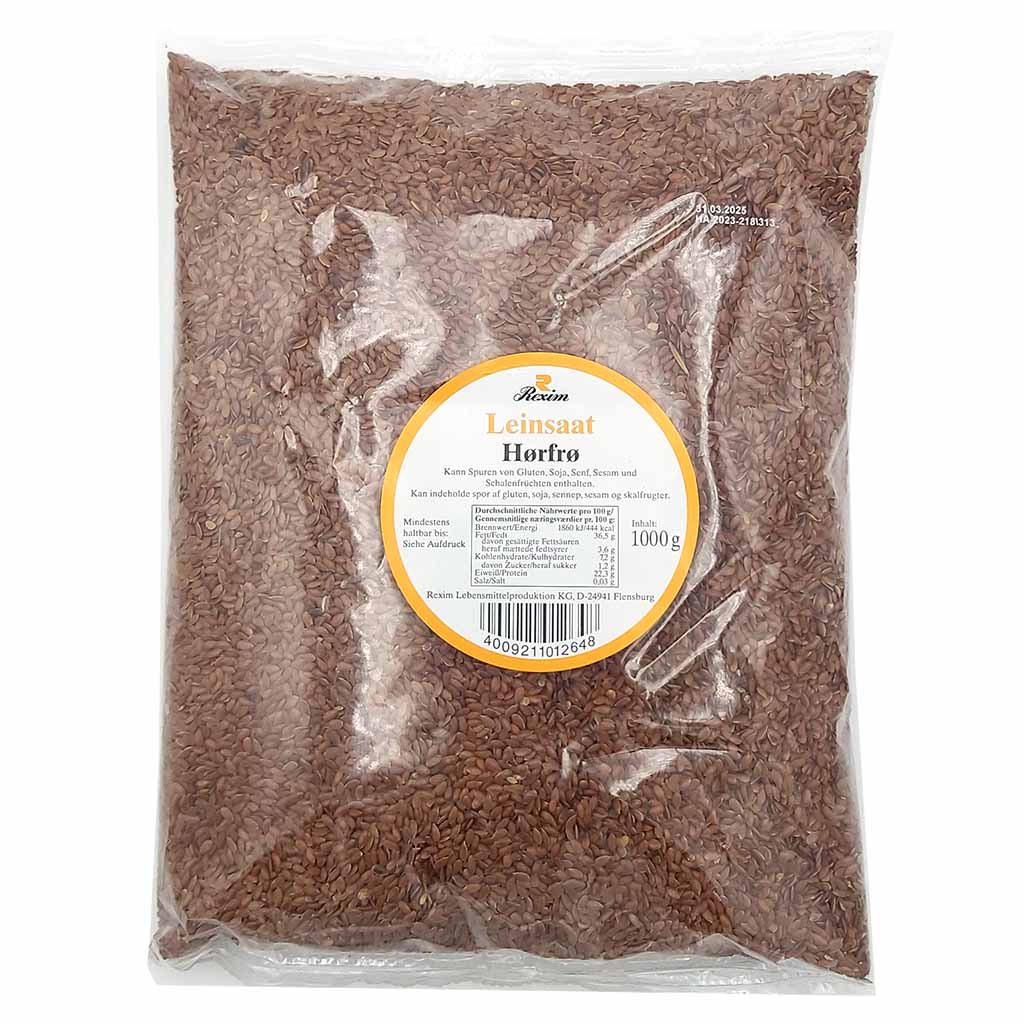 Rexim Leinsamen Leinsaat 1000g, 4009211012648