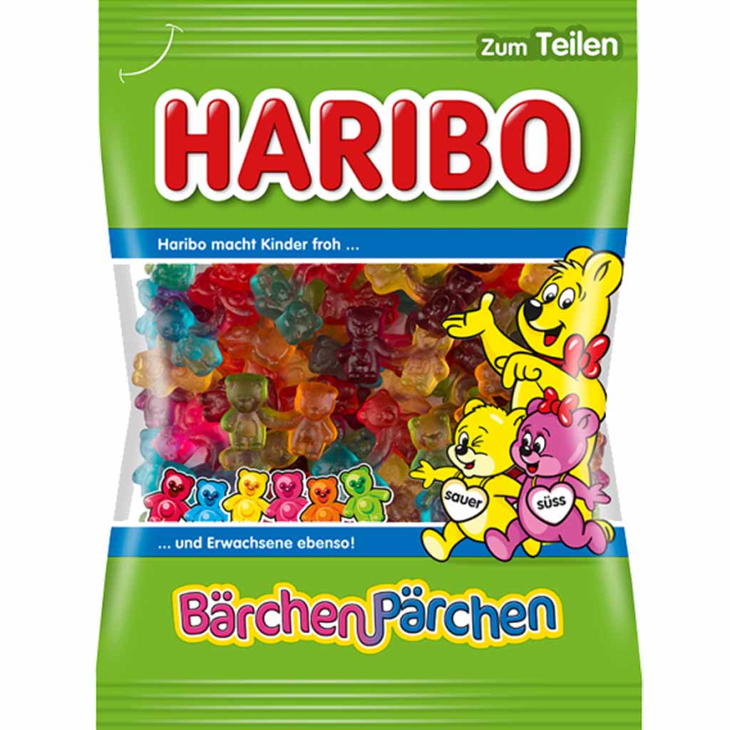Haribo Bärchen Pärchen 175g MHD:30.5.23