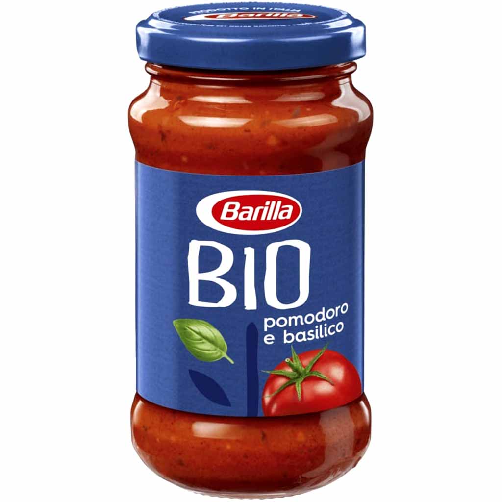 Barilla Sauce Bio Pomodoro e Basilico 200g MHD:1.7.25
