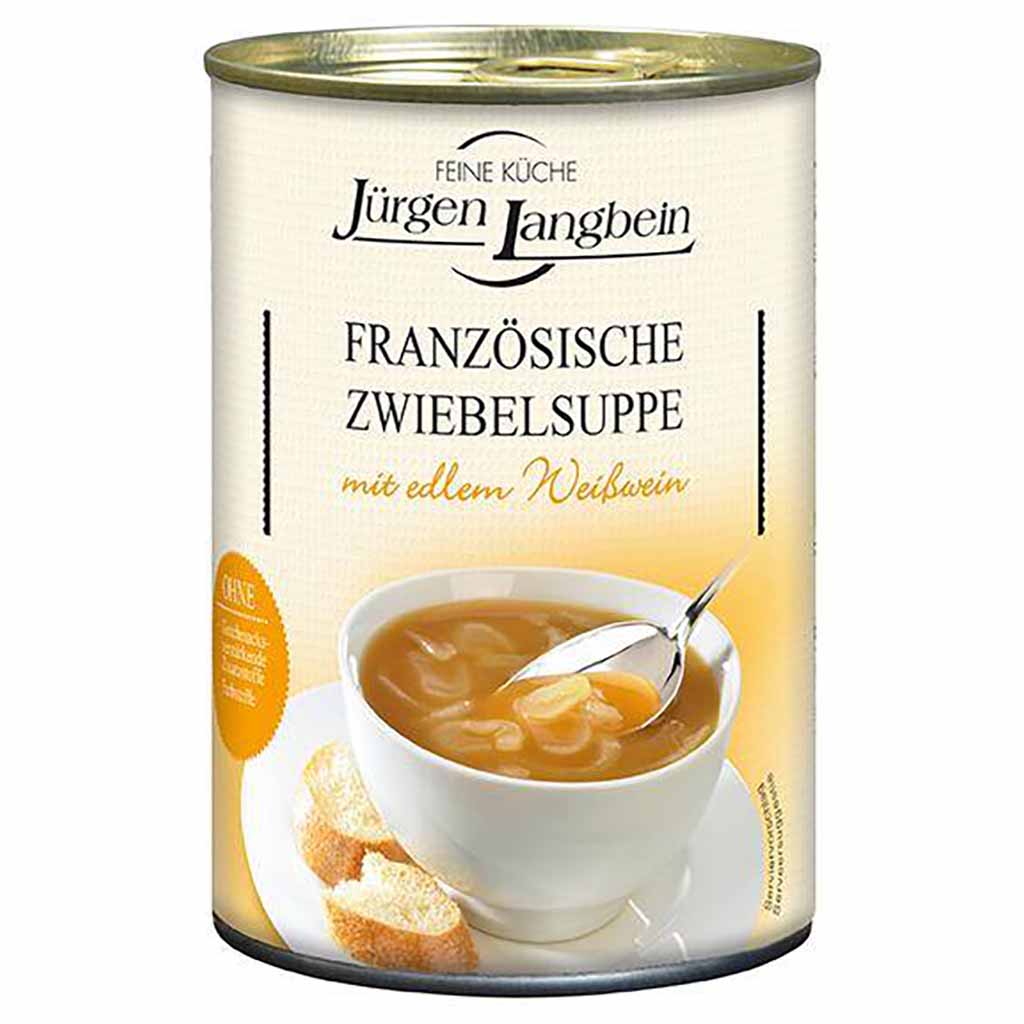 Jürgen Langbein Französische Zwiebelsuppe 400ml MHD:9.11.26