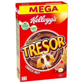 Kelloggs Mmmh... Tresor Choco Nut 660g MHD:10.7.21