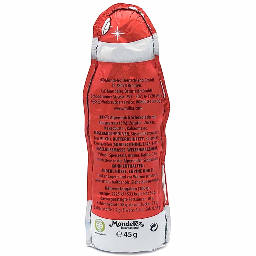 Milka Weihnachtsmann Knusper 24x45g