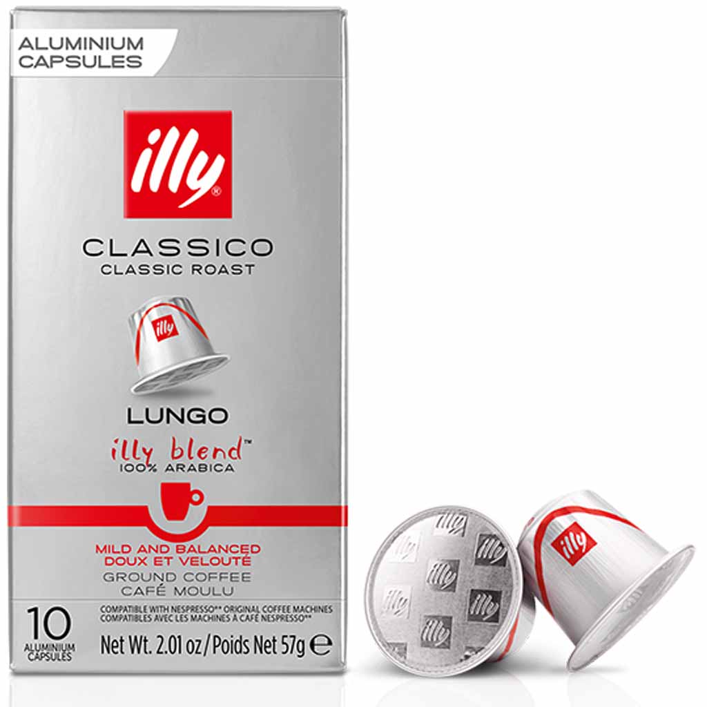 illy Kaffeekapsel Lungo Classico Classic Roast 10er 57g MHD:8.10.24