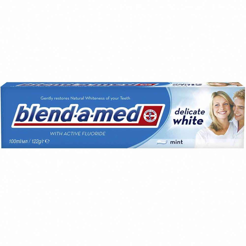 6x Blend-a-med Zahnpasta Gesundes Weiss á 100ml=600ml MHD 07/18