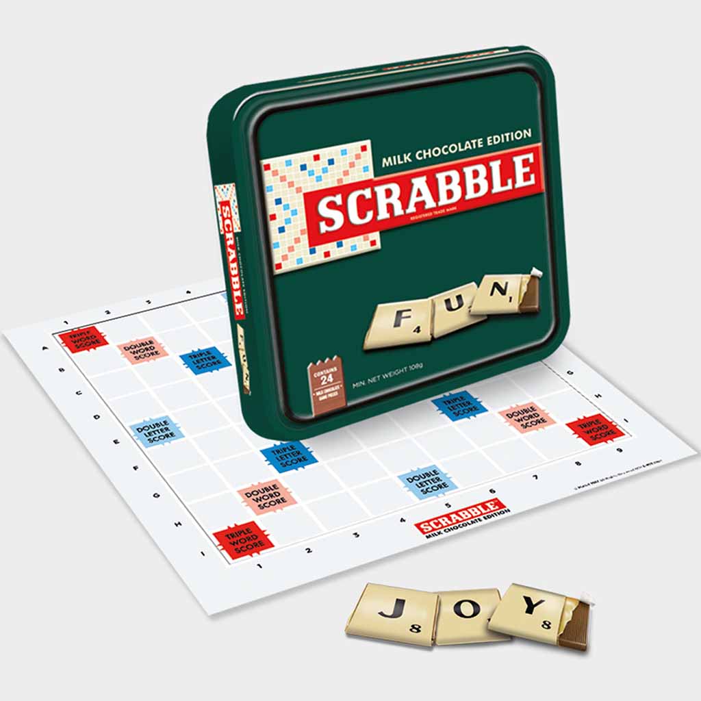 Gamesformotion Schokoladespiel Scrabble 108g Milchschokolade