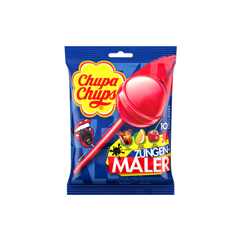 Chupa Chups Zungenmaler 10er Beutel 120g MHD:30.6.26