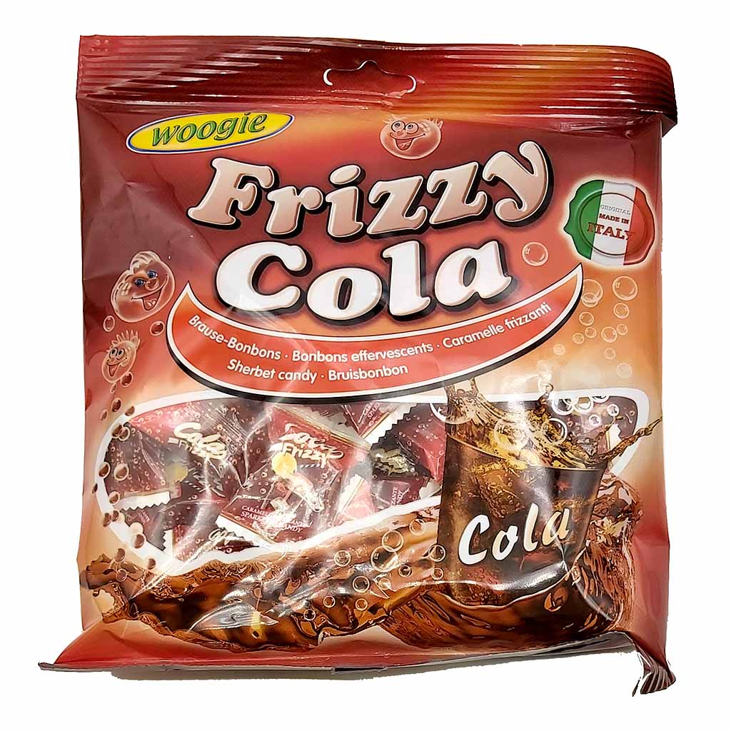 Woogie Bonbons Frizzy Cola 250g MHD:1.2.25