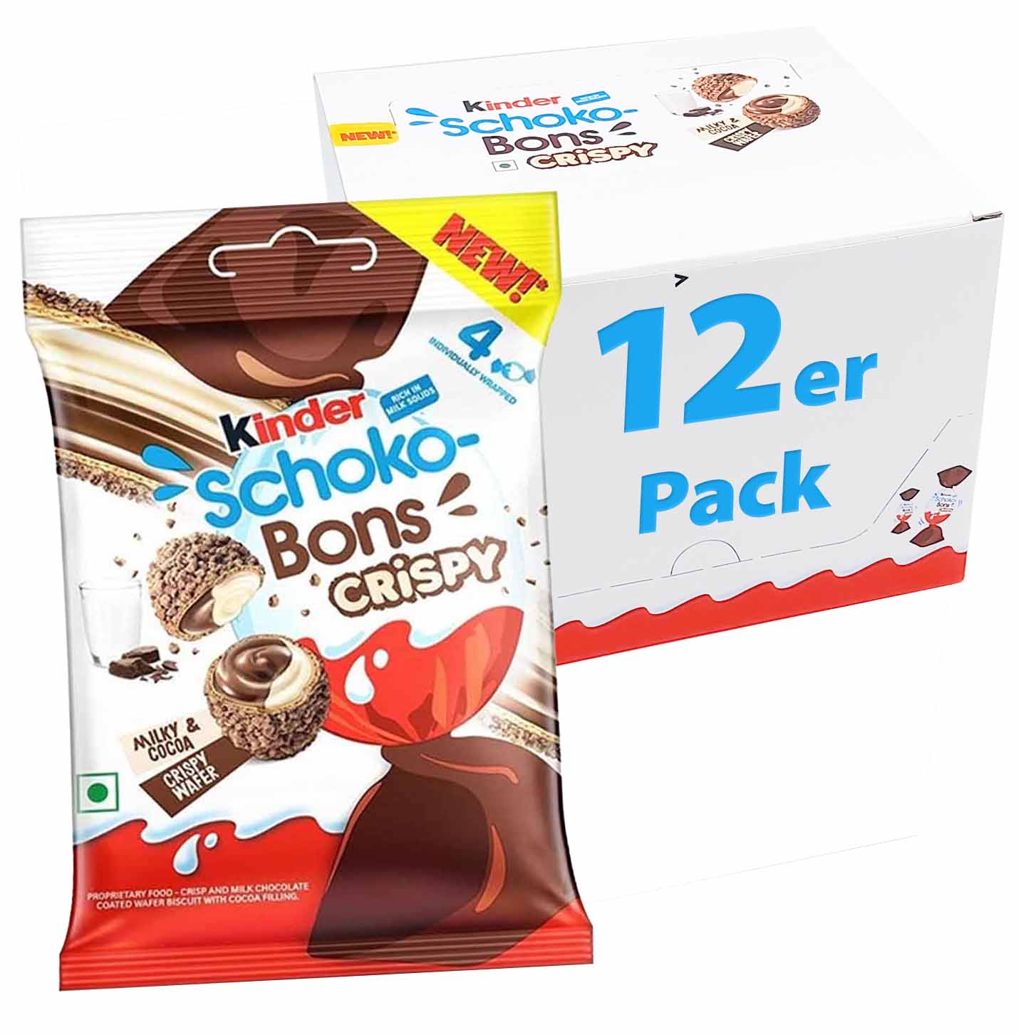 Kinder Schoko Bons crispy 12 x 22,4g = 268,8g