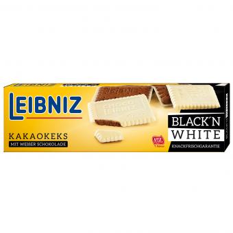 Leibniz Black'n White Kekse 125g MHD:1.2.25