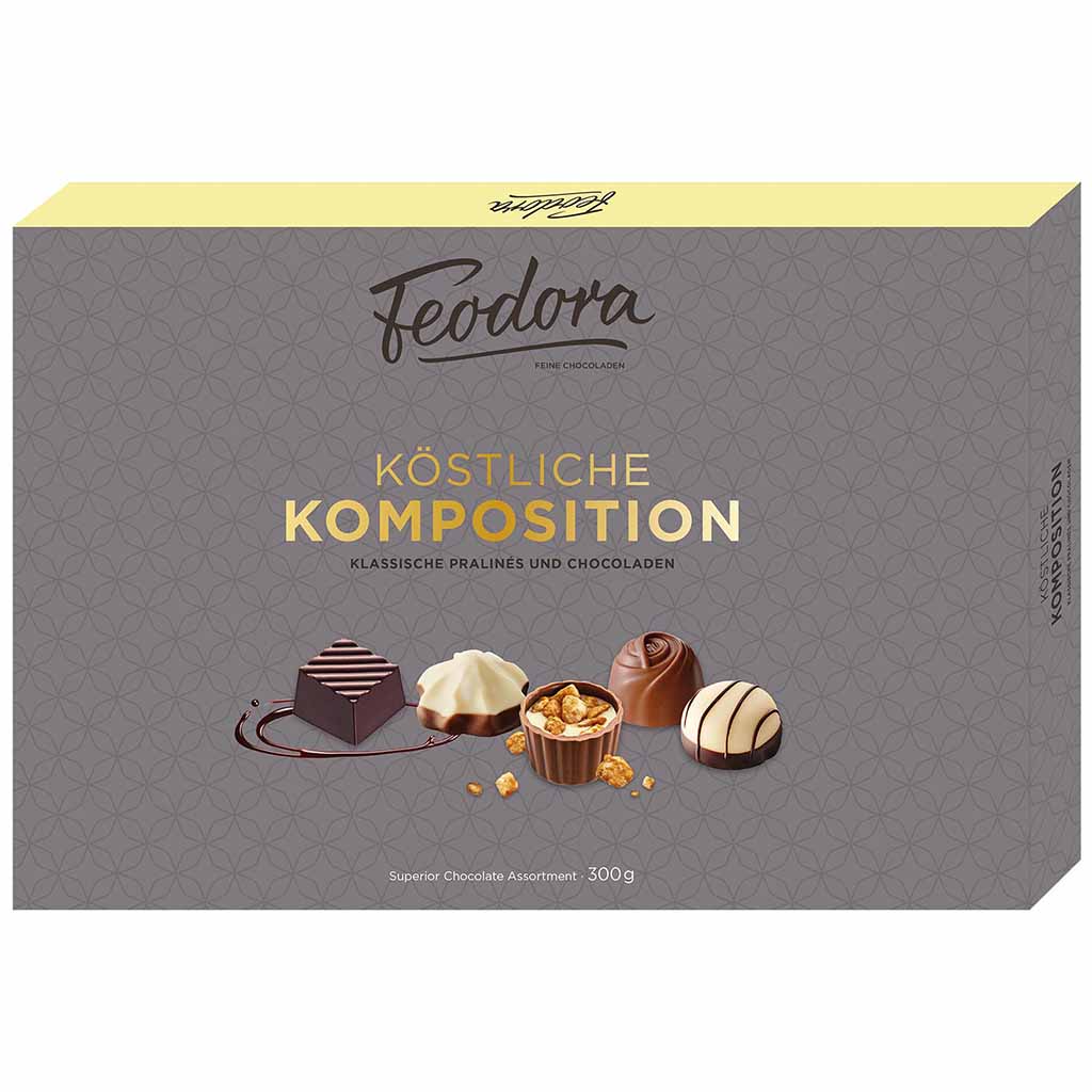 Feodora Köstliche Komposition Pralines 300g MHD:20.11.22