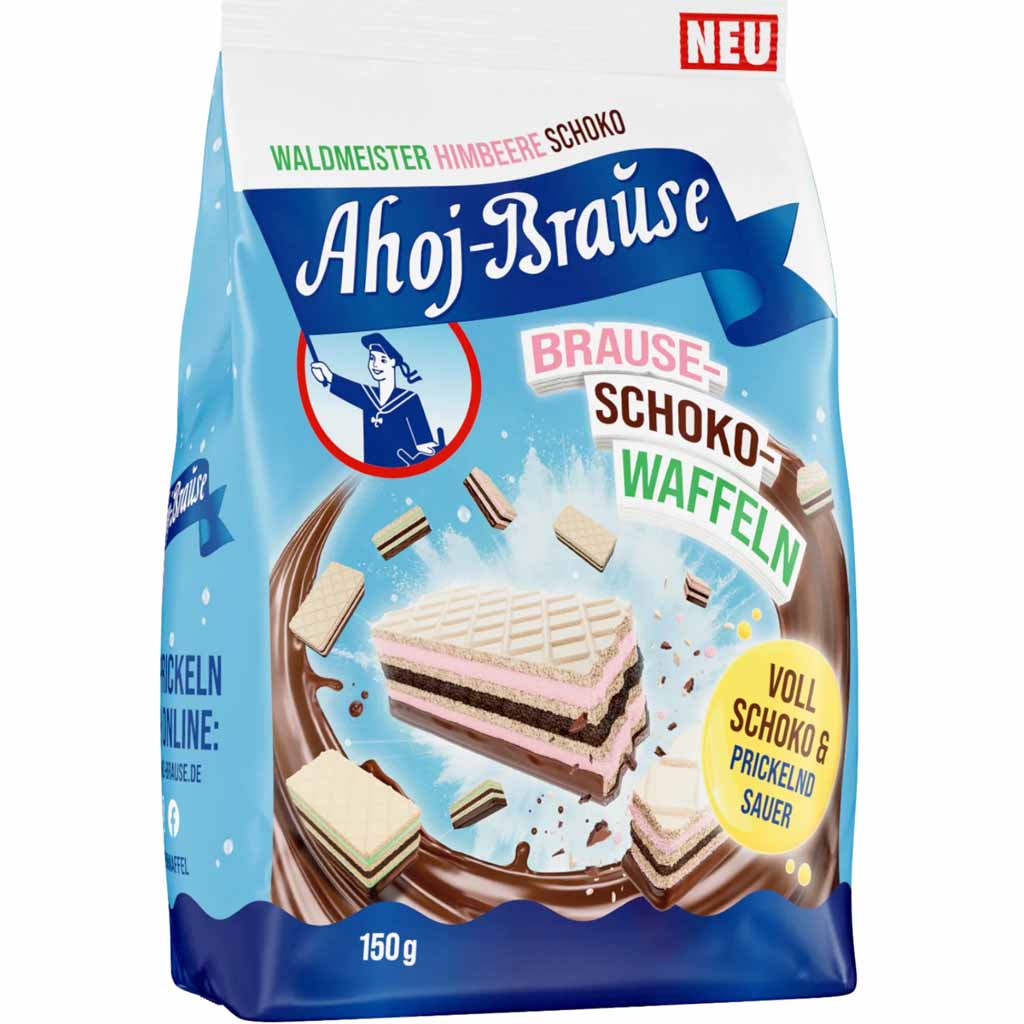 Ahoj-Brause Brause Schoko Waffeln 150g MHD:22.2.24