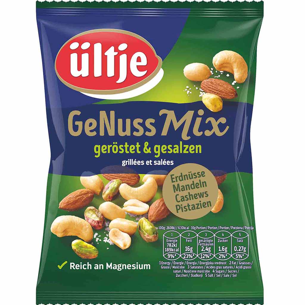 ültje GeNuss Mix geröstet & gesalzen 150g MHD:30.4.25