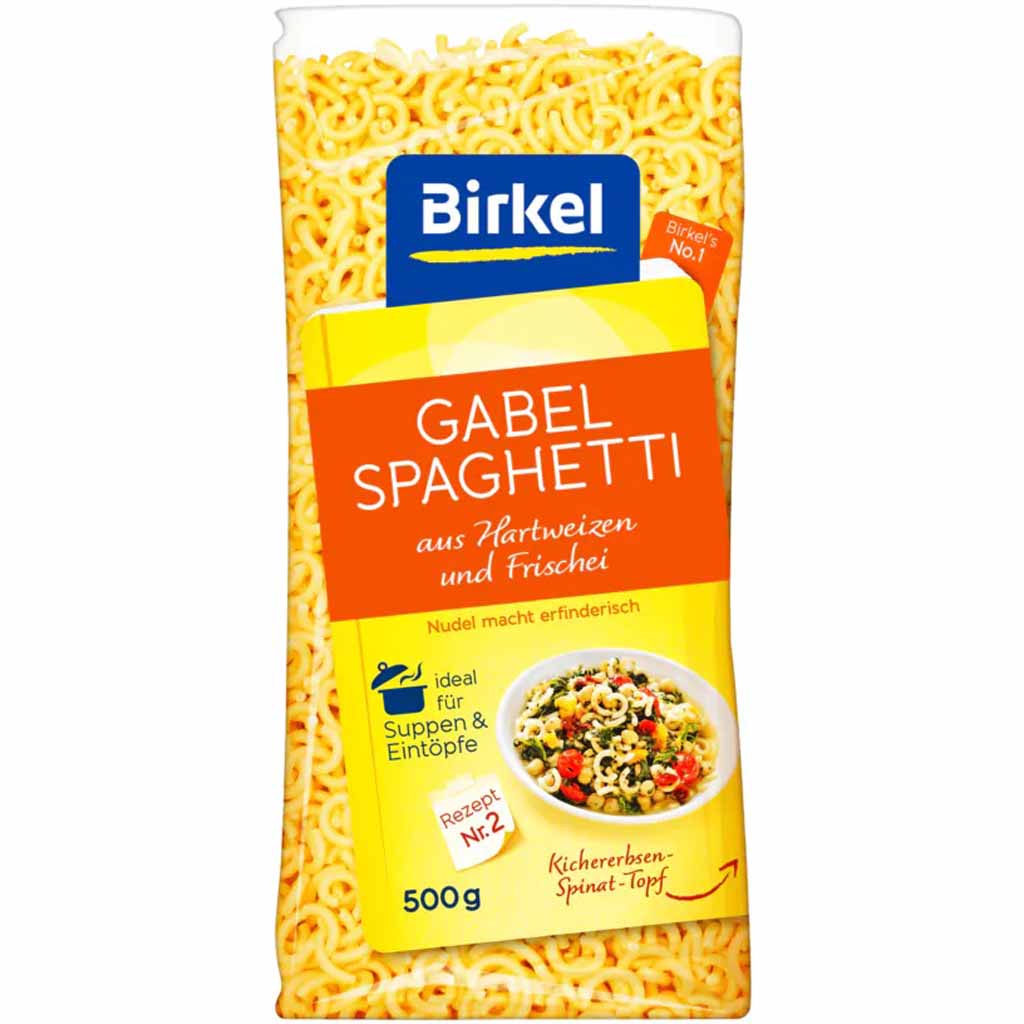 Birkel Nudeln Gabelspaghetti 500g MHD:6.6.27