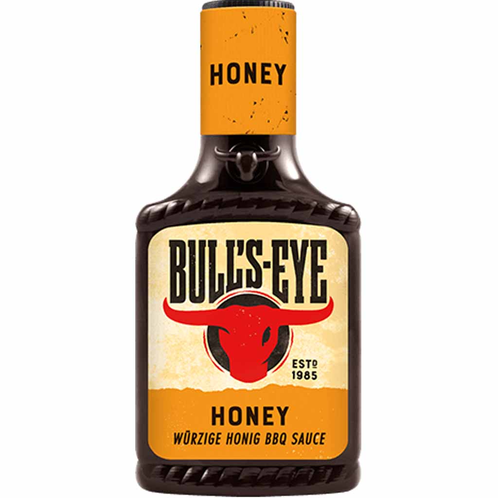 Bulls-Eye Honey Würzige Honig BBQ Sauce 300ml MHD:19.5.21