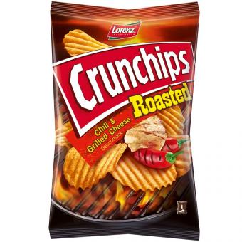 10x Lorenz Crunchips Roasted Chili & Grilled Cheese á 150g=1,5kg MHD:19.4.21
