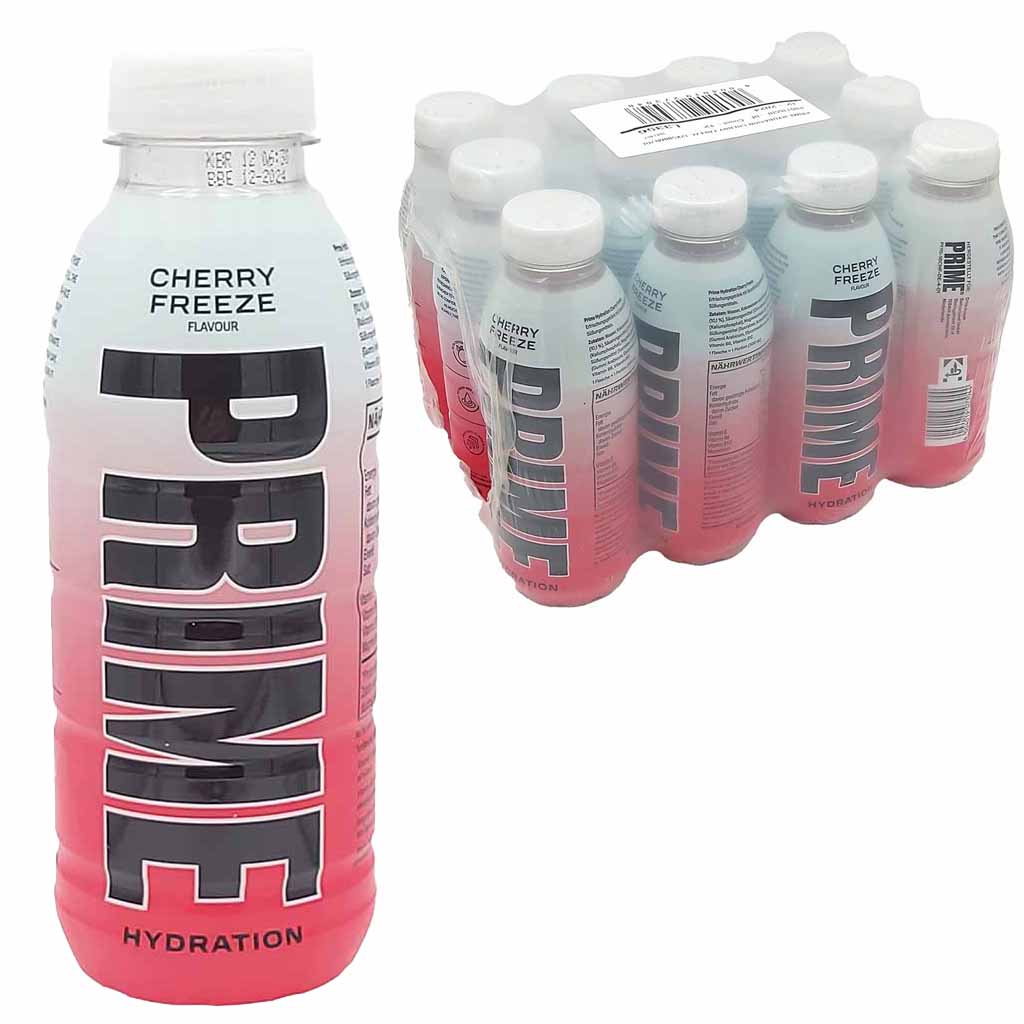 PRIME Hydration  Cherry Freeze PET 12x0,5L  - 6L