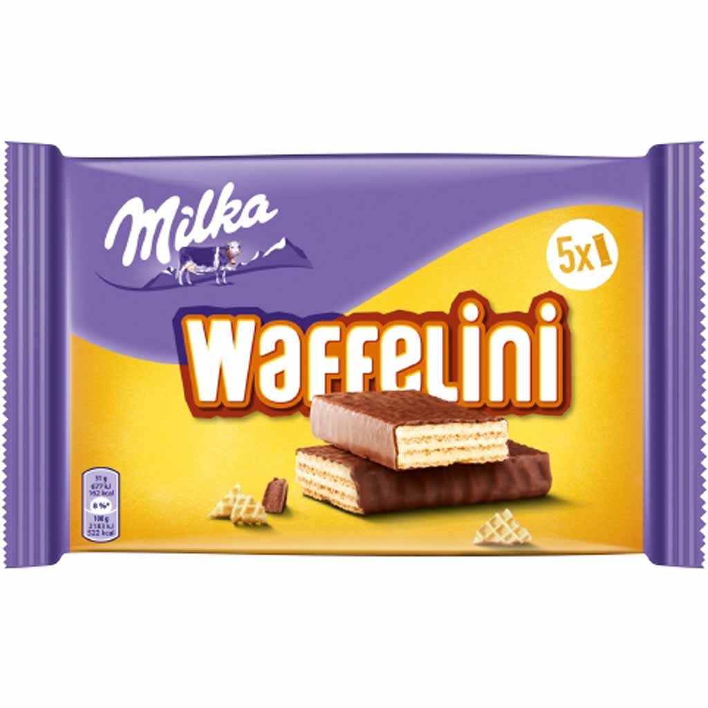 Milka Waffelini 5er Pack 155g MHD:5.7.24