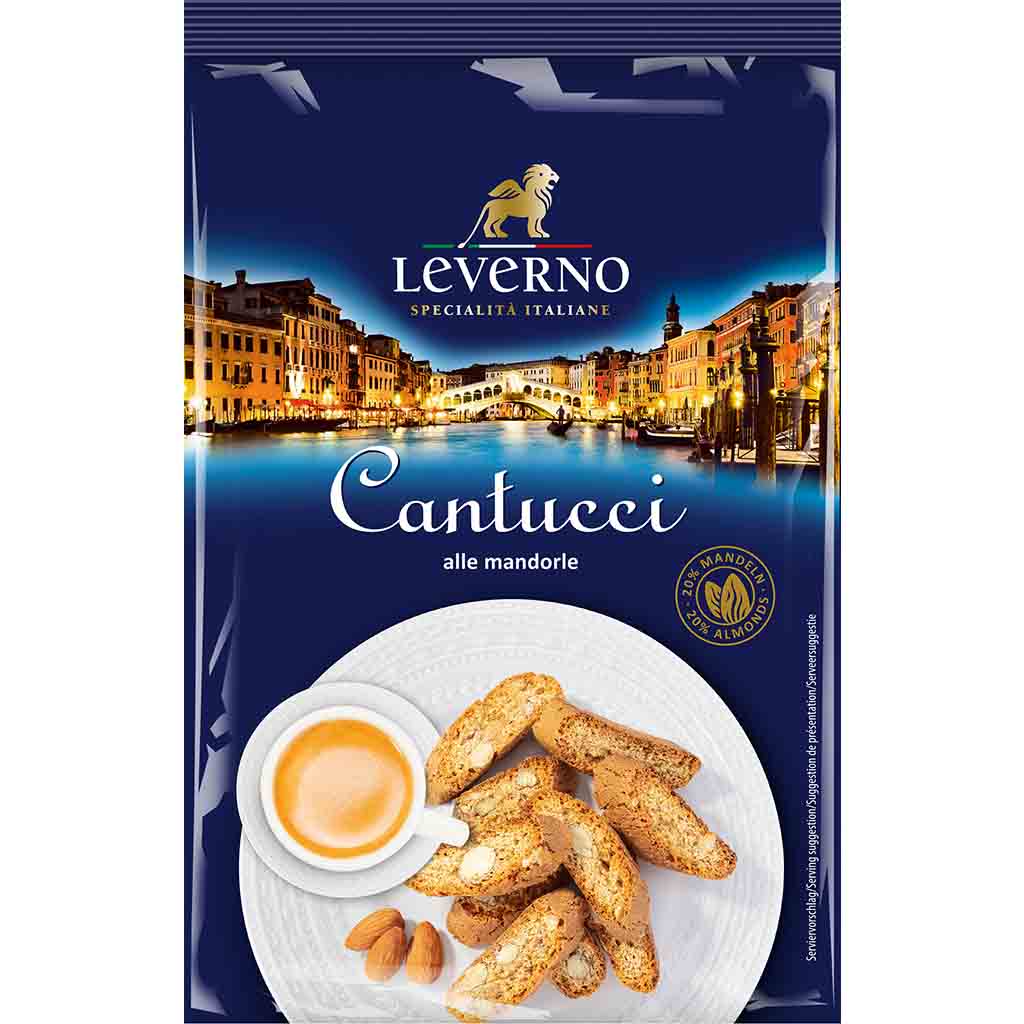 Leverno Cantucci alle Mandorle 250g MHD:30.4.25