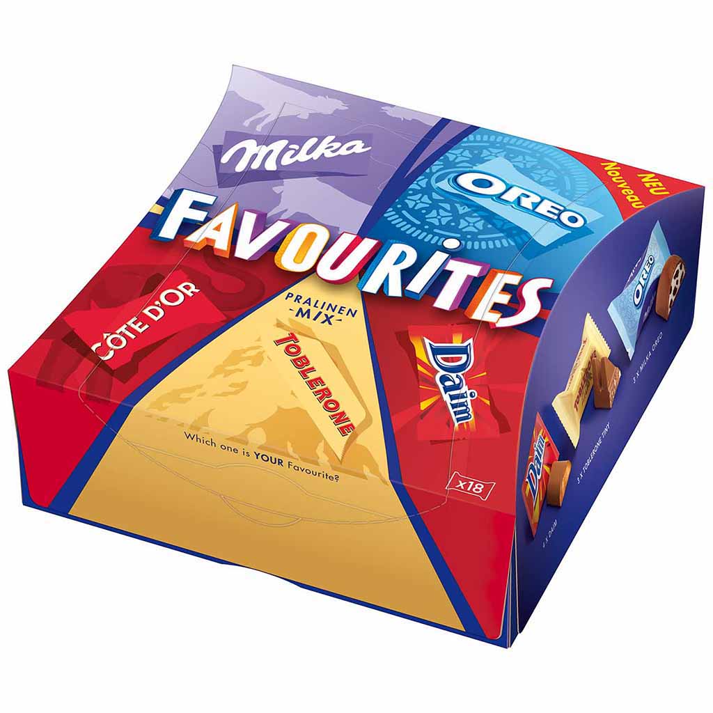 Milka Zarte Momente Favourites 18er 159g MHD:16.11.23