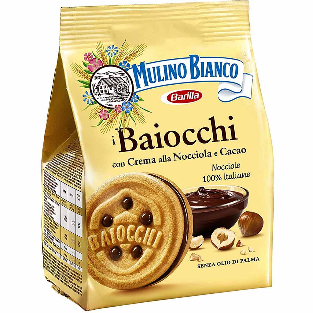 Barilla Mulino Bianco Baiocchi Doppelkekse 260g MHD:25.3.23
