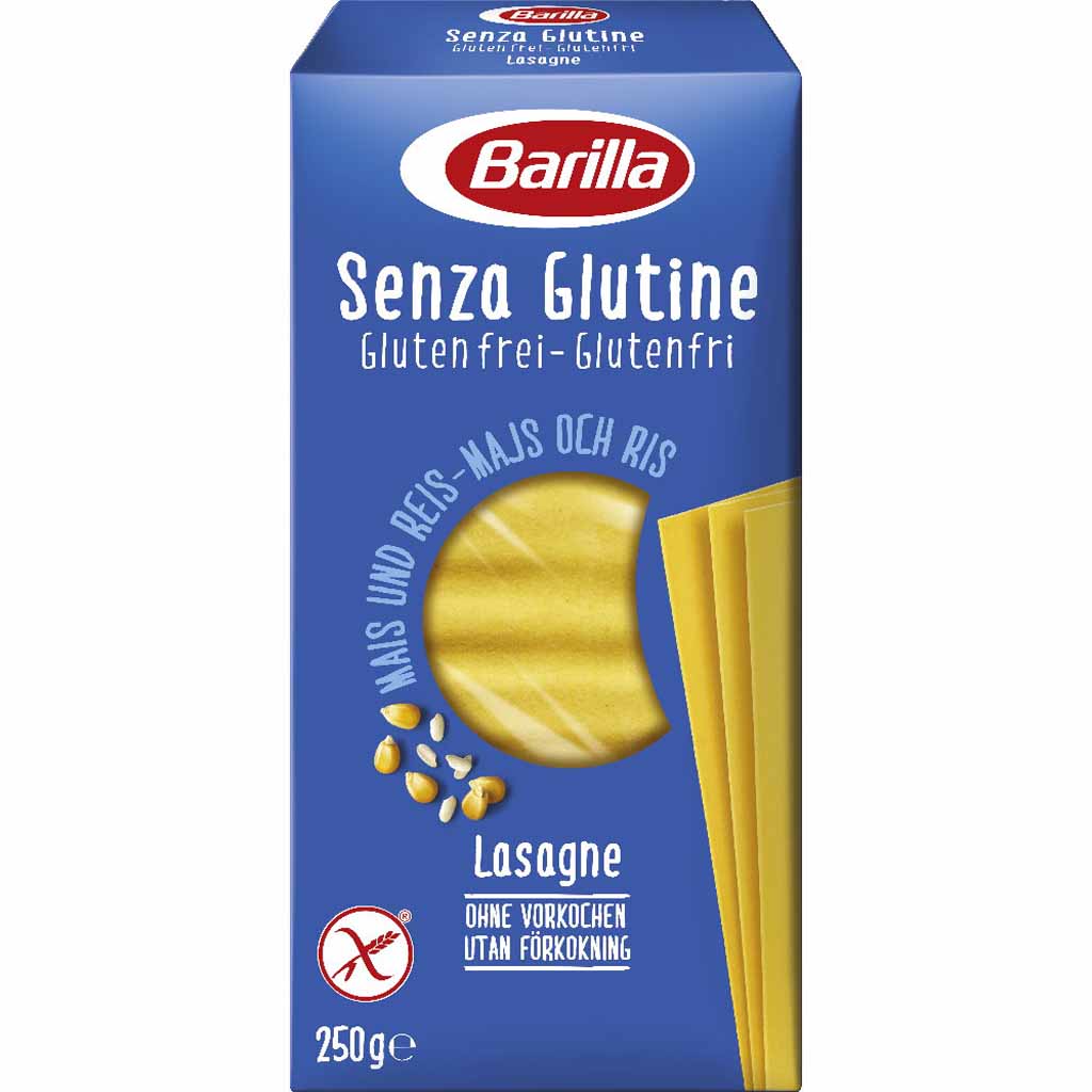 Barilla Nudeln Glutenfrei Lasagne 250g MHD:27.10.25
