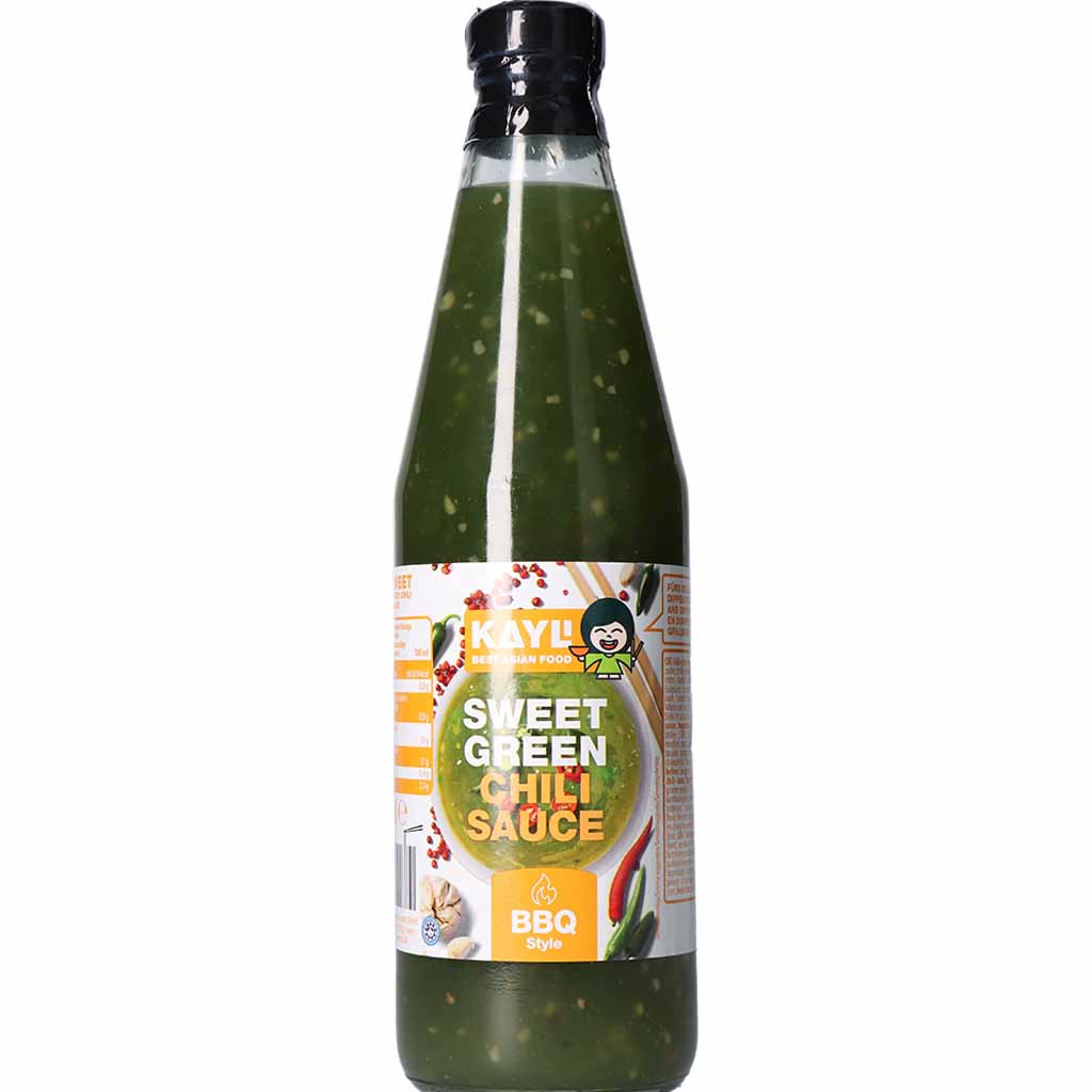 Kay-Li Sweet Green Chili Sauce BBQ Style 610ml MHD:13.9.24