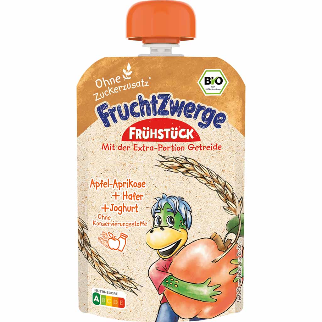 6x Danone Fruchtzwerge Frühstück á 90g=540g MHD:13.1.21