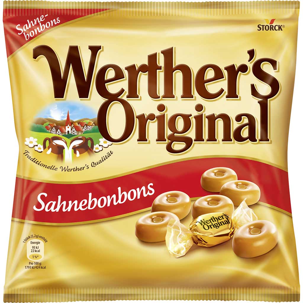 Storck Werthers Original Sahnebonbons 245g