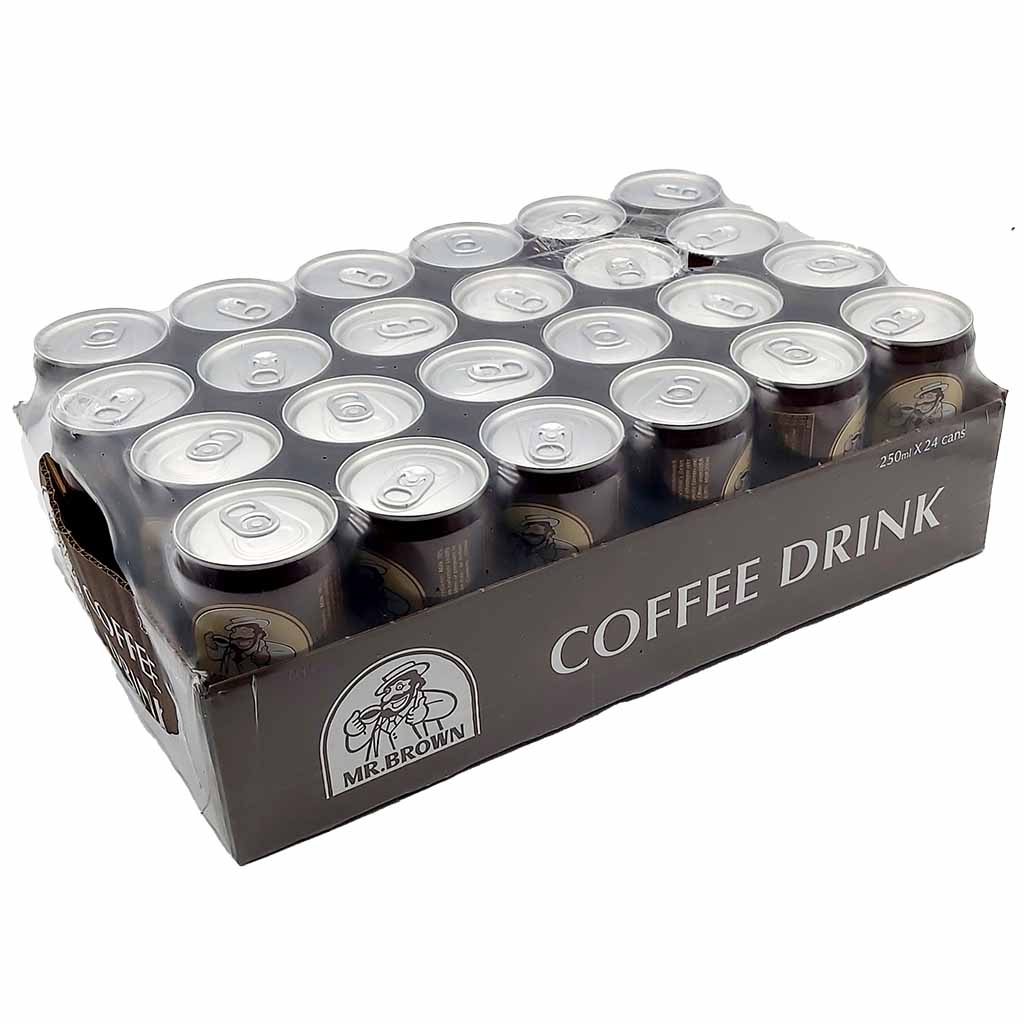 Mr. Brown Coffee Drink Classic Dose 24x250ml  6 Liter
