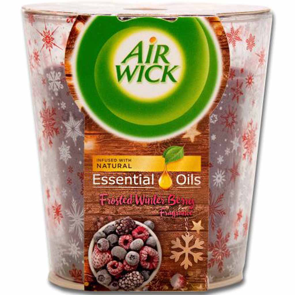 6x Air Wick Essential Oils Frosted Winter Berry á 105g=630g