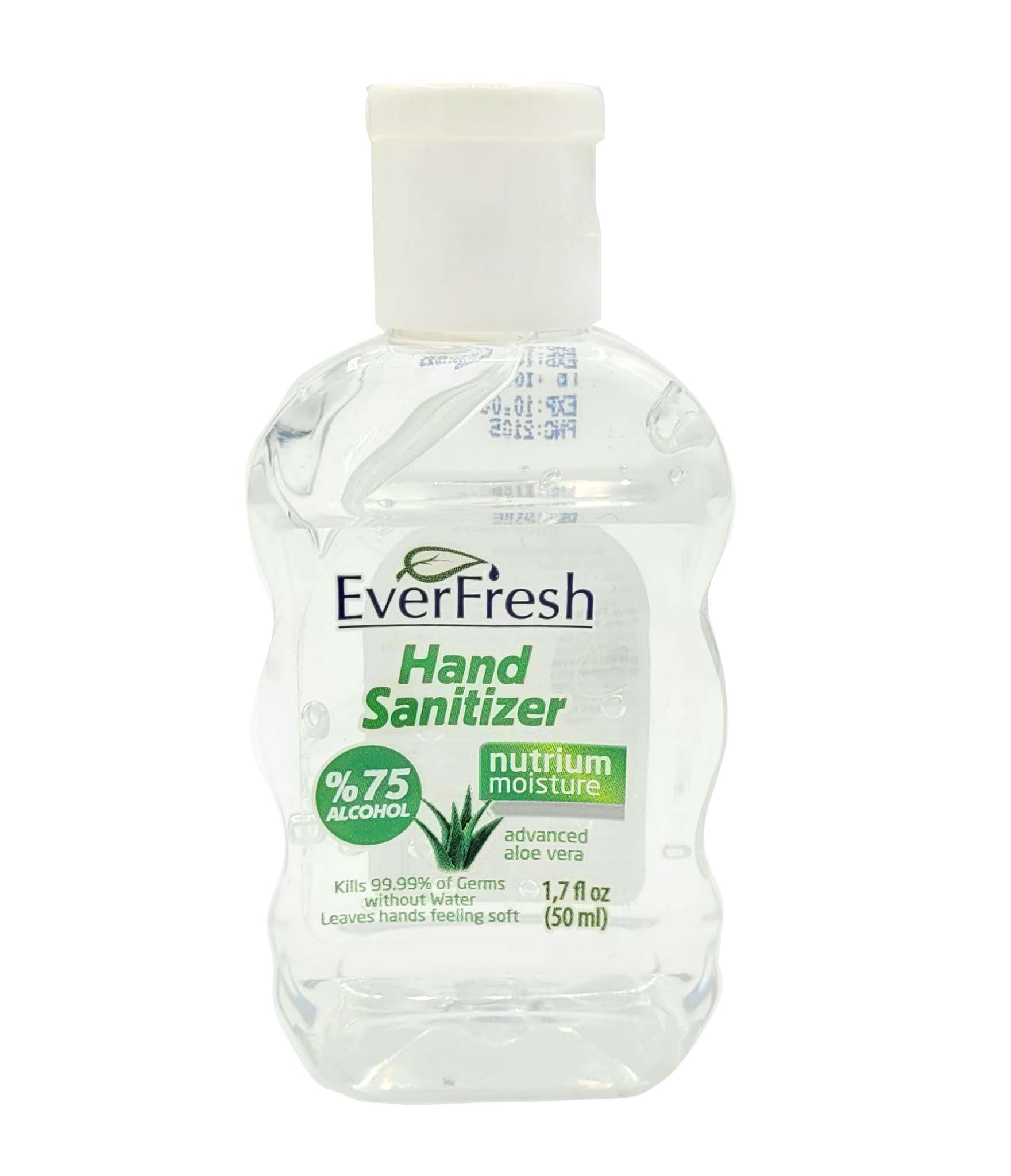 Everfresh - Desinfektionsgel mit Aloe Vera 50 ml 