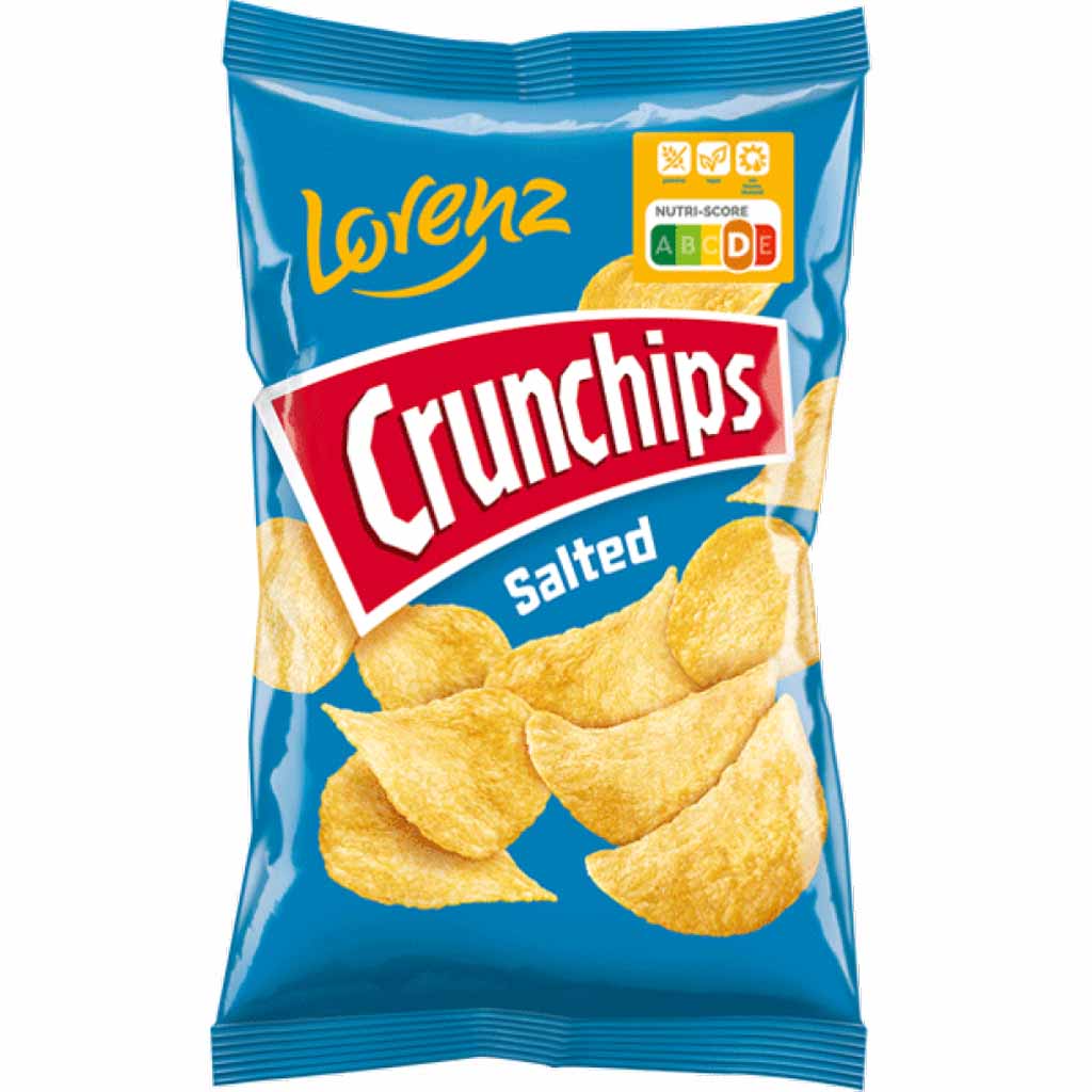 Lorenz Crunchips Salted 150g MHD:2.12.24
