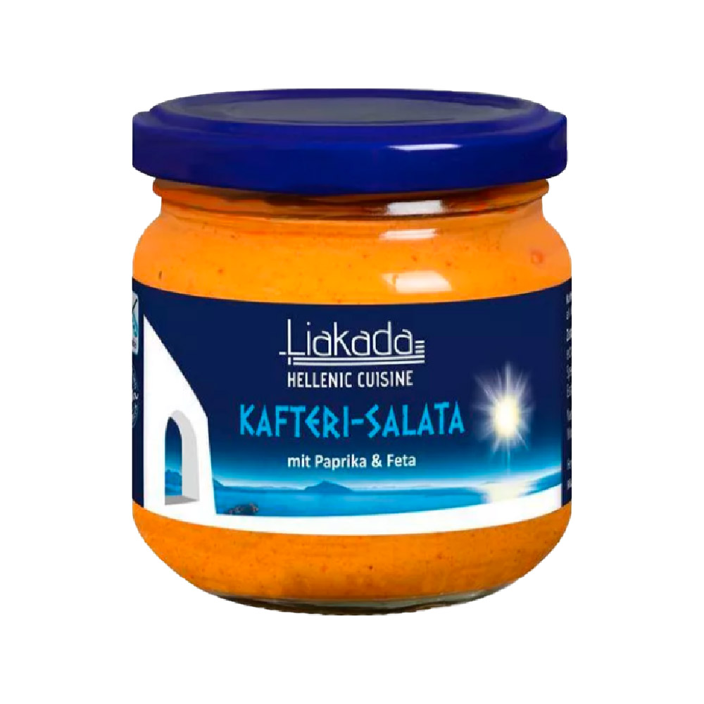 Liakada Kafteri Salata mit Paprika & Feta 180g MHD:30.9.25