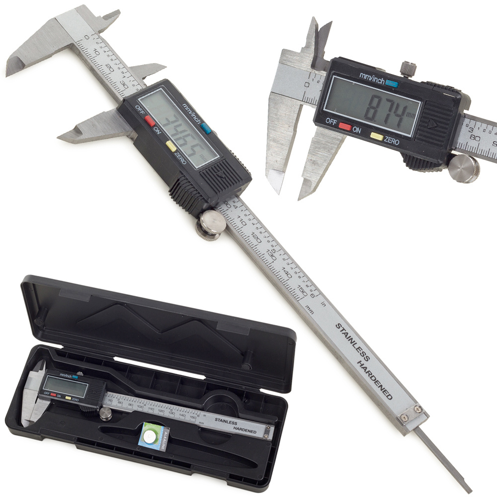 Elektronischer digitaler Messschieber L150 LCD Metall