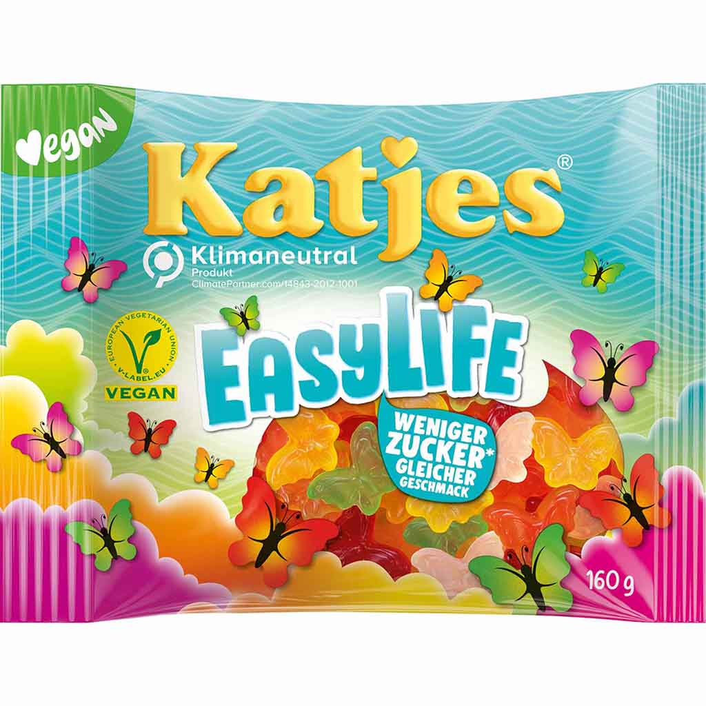Katjes Fruchtgummi EasyLife 160g MHD:30.9.23