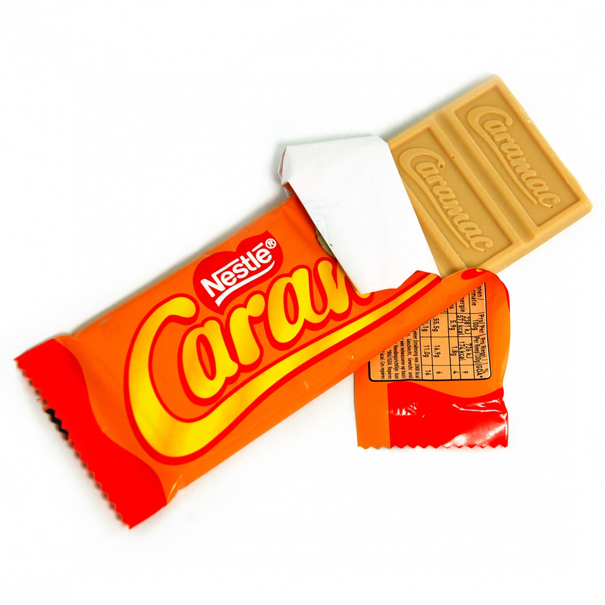 Caramac Karamell Riegel 30g offen