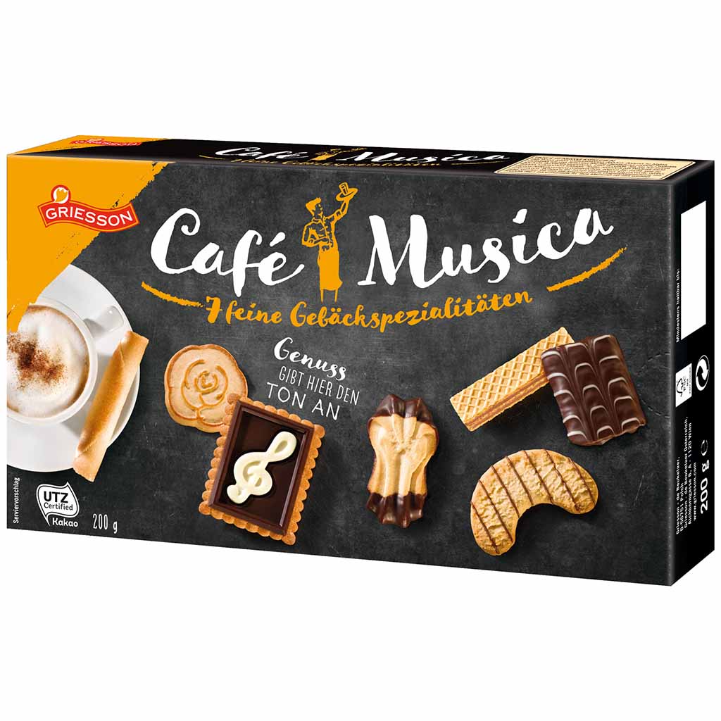 Griesson Cafe Musika Gebäckmischung 200g MHD:1.5.22