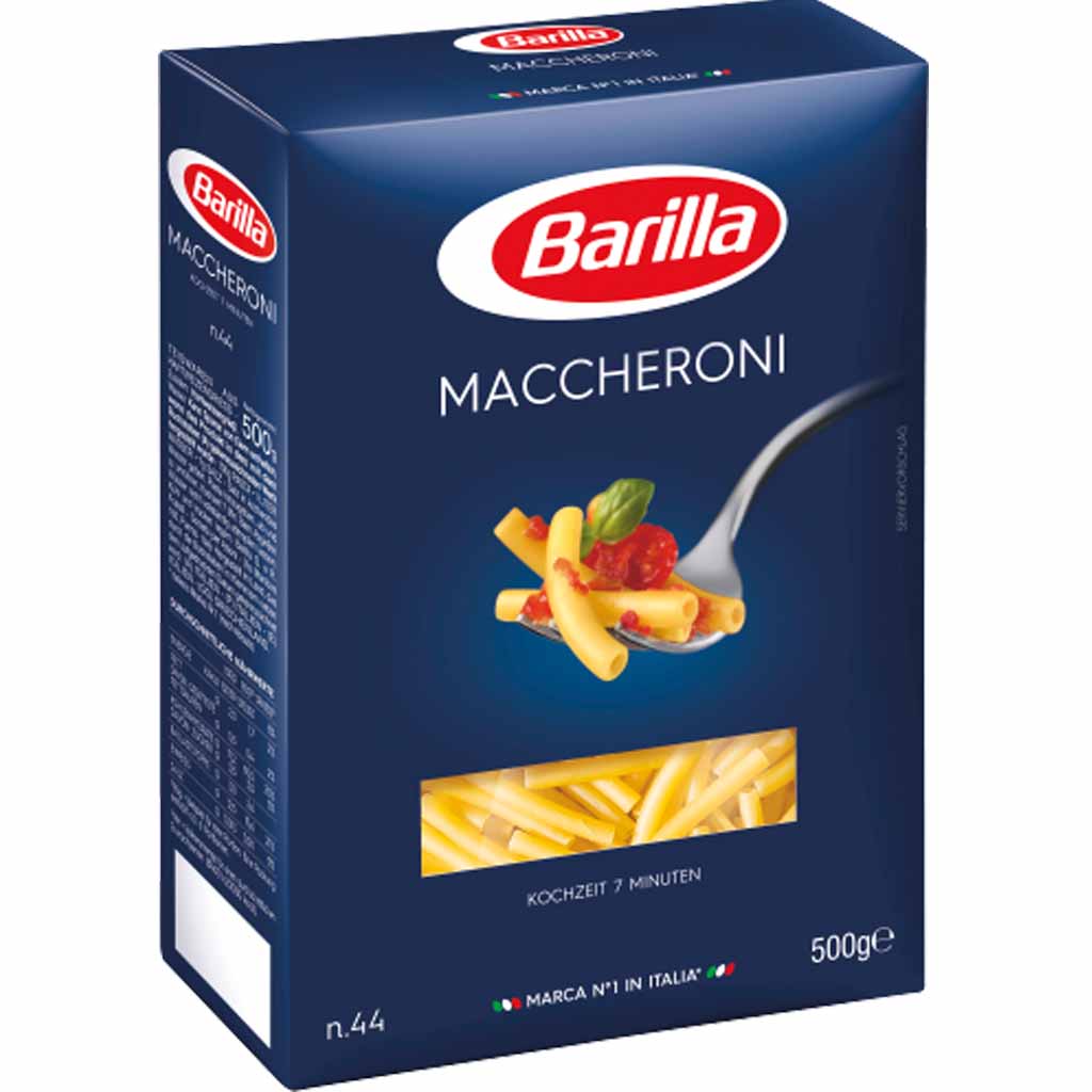 Barilla Nudeln Maccheroni 500g MHD:1.1.27