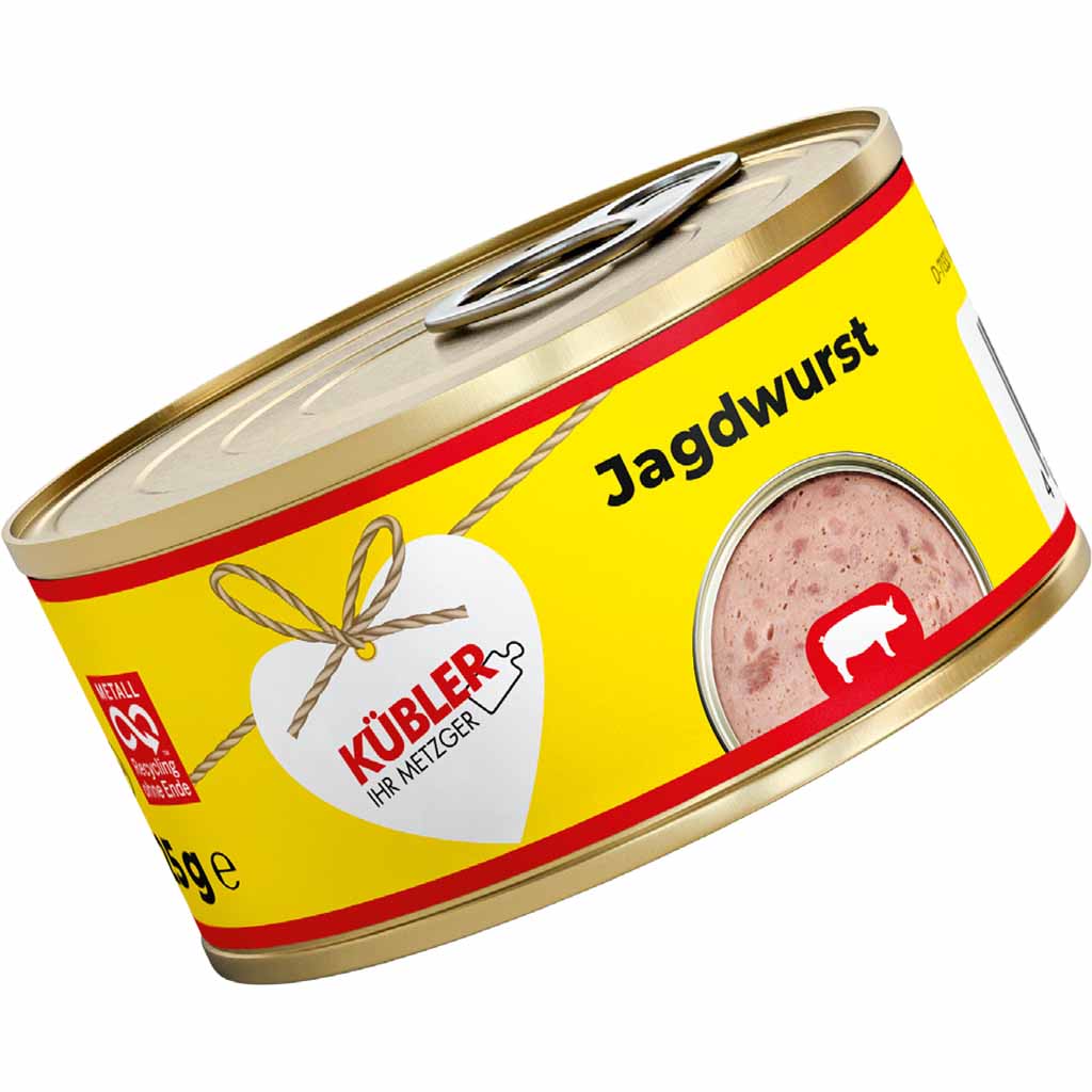 Küblers Jagdwurst 125g 